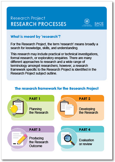 research project example sace